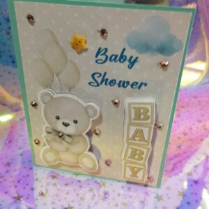 Tarjeta Baby Shower 3D- Invitación