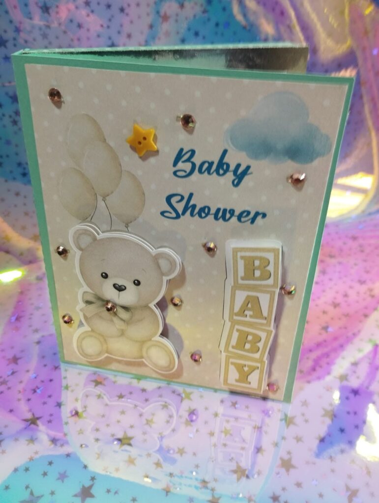 Tarjeta Baby Shower 3D- Invitación