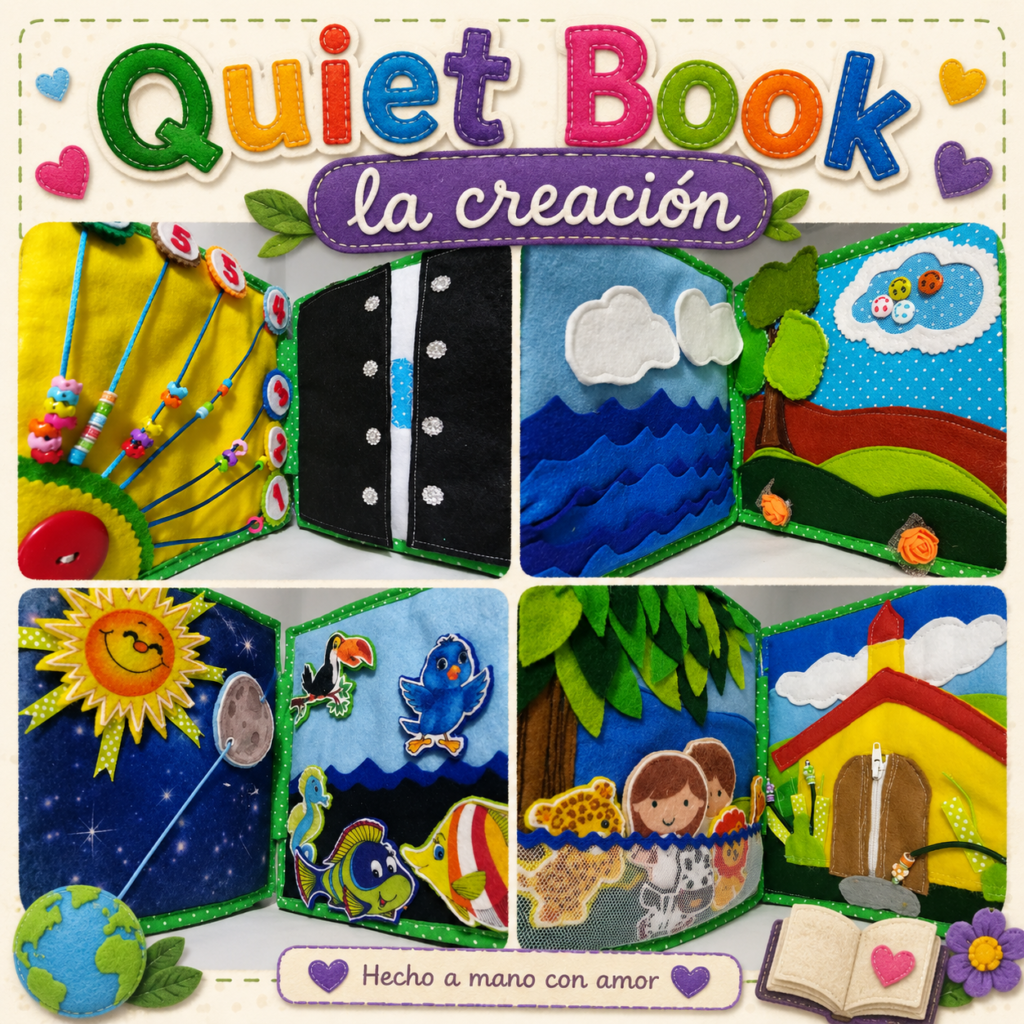 Quiet book - La creación