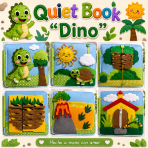 Quiet Book - Dino