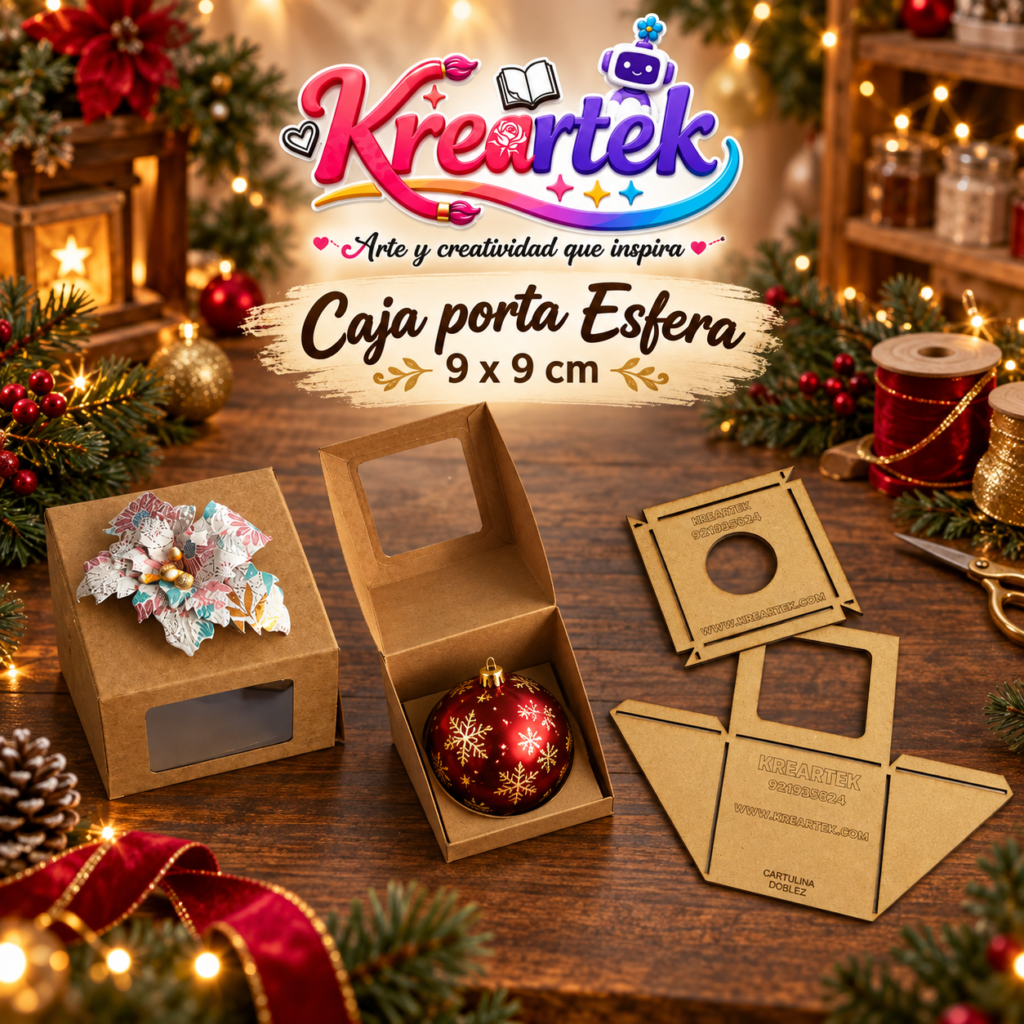 Caja porta Efera 9 x 9 cm